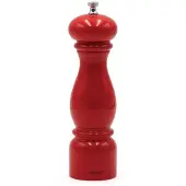 Bisetti 6250LRL pepermolen, beukenwood, 22 cm, rood