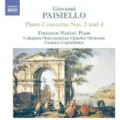 Naxos Francesco Nicolosi, Collegium Philharmonicum Chamber Orchestra, Gennaro Cappabianca - Paisiello: Piano Concertos Nos. 2 & 4 (CD)