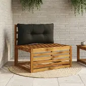 vidaXL Rugkussen PUTTEN 100% Polyester Zwart 70 x 40 x 10 cm
