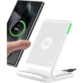Iniu Draadloze oplader, 15W snelle inductielader met LED-indicator