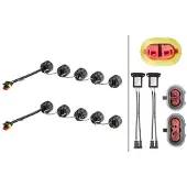 Hella Dagrijl set 5 X flex m/pos licht nieuw
