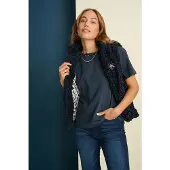 Pom Amsterdam Dames Blazers Gilet - Teddy Love - Blauw - Maat 34