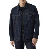 Levi's Tussenjas 'Relaxed Trucker Jacket' donkerblauw