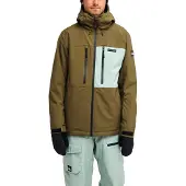 Quiksilver - Ski jassen - Sycamore 20K Jacket Grape Leaf voor Unisex - Maat M - Kaki