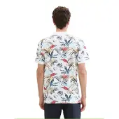 Tom Tailor Shirt marine / turquoise / pasteelgeel / wit