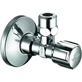 Schell 3/8" hoekventiel met schuifrozet, 1 stuk.