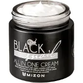 Mizon Intensief regenererende gezichtscrème met slakkenextract, Black Snail All In One Cream, 75 ml