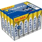 Varta Energy alkaline AAA Batterijen 24 Stuks