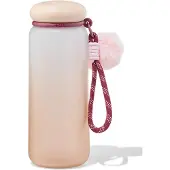 HEMA Waterfles 780ml Met Draagkoord Kleurverloop