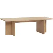 Hubsch Eiken houten salontafel - naturel