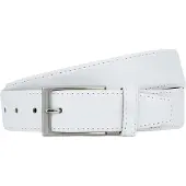 Lindenmann leren heren riem - wit