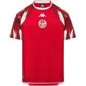 Kappa Tunesië Uitshirt | Kombat 2026-27 | Gemaakt van gerecycled polyester (Hydro-Way)
