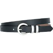 Lindenmann dames leren riem - zwart