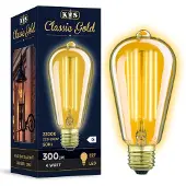 Ks Verlichting KS CLASSIC GOLD 4W peervormig