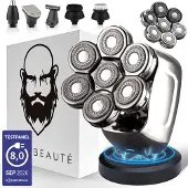 Sansbeauté 6-in-1 Scheerapparaat Mannen + Extra Scheerkop – Trimmer - Tondeuse -
