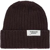 Tommy Hilfiger Muts chocoladebruin / wit