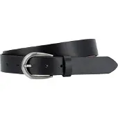 Lindenmann dames leren riem - zwart
