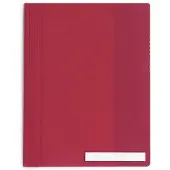 Durable Snelhechter A4 PVC extra breed rood