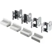 Rittal AX 2508.020 Wandhouder Voor wandmontage Plaatstaal 4 stuk(s) Piece