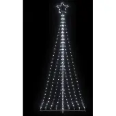 vidaXL LED-kerstboom 447 LEDs koud wit 250 cm