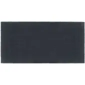 vidaXL Deurmat 100x200 cm getufte kokosvezel donkergrijs