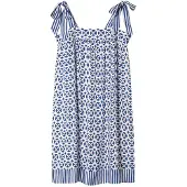 Esotiq Rekha - Nachtjapon - Marineblauw - 100% Viscose - Verstelbare Bandjes