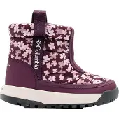 Columbia Snowtrot Mid Hiking Boots Paars EU 26 Meisje