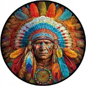 Unicorn Houten Puzzel Indiaan A3 - 180-220 Stukjes