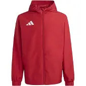 Adidas Entrada 26 Allweather Trainingsjack Rood Wit