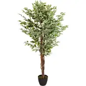 Hjh OFFICE FICUS | Kunstplant - Kunstplant Groen