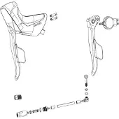 Sram Rival E1 Axs Disc Linker Remhendel Met Schakelaar