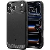 Spigen Rugged Armor Backcover MagSafe voor de Apple iPhone 18 Pro / 17 Pro - Matte Black