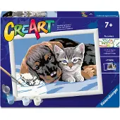 Ravensburger schilderen op nummer Two friends |