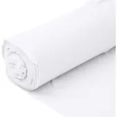 vidaXL Geotextielmembraan 1x50 m polyestervezel wit