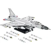 ReoBrix 33027 Kampfjet, constructieblokken, 1427 onderdelen, 49 cm, vanaf 14 jaar