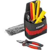 Cimco Gürteltasche Solar inkl. 5 Tlg 170475 Gereedschapstas gevuld Electricien, Handwerker 6-delig