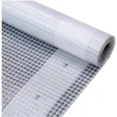 vidaXL Beschermzeil van Leno-materiaal, wit, 4 x 4 meter, 260 g/m²