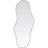 vidaXL Wandspiegel 60x25 cm zilverkleurig