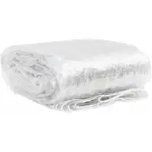 vidaXL Doorzichtig zeildoek met zeilringen 4x12 m PVC