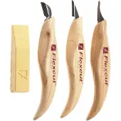 Flexcut Slim Handle Detail Knife Set