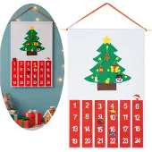 Springos Adventskalender | 24 lades | Hout | Kerstboom