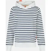 Salzhaut Sweatshirt 'Bammel' navy / wit