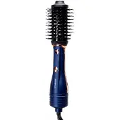 Aigostar Sophia SBB-1200VDE - Haarstrijkborstel - 1200 W 3-in-1 VDE-gecertificeerd Blauw-Goud Sophia