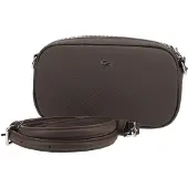 Lacoste Schoudertas donkerbruin