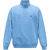 Abercrombie & Fitch Sweatshirt 'SILVER LAKE' hemelsblauw