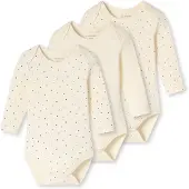 Schiesser Rompertje/body ' Fine Rib Multi ' sand