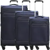 D&N Kofferset 'Travel Line' navy