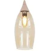 Highlight Glas Cambio Ovaal Bruin