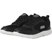 Jack & jones Junior Sneakers 'JFWZOOM' zwart / wit