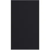 vidaXL Deurmat 115x200 cm zwart